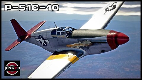 Red Tail BABY! P-51C-10 Mustang! - USA - War Thunder Review!