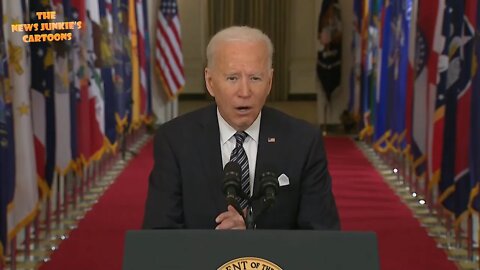 Biden's address to the nation on the anniversary of the 'flattening the curve' in 5 mins.