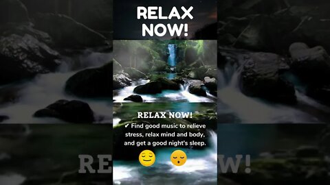 RELAX NOW! Music to relax, meditate and sleep.v2 #Shorts