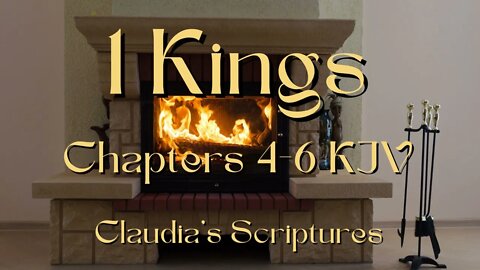 The Bible Series Bible Book 1 Kings Chapters 4-6 Audio