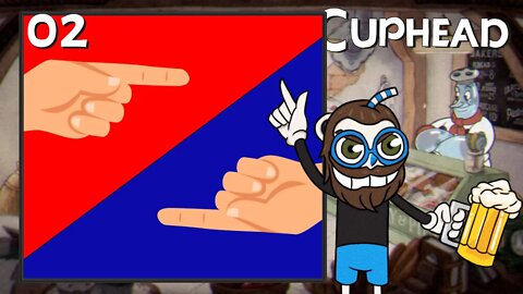 VERMELHO E AZUL - Cuphead + DLC #02