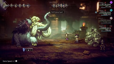 Octopath Traveler 2 (PC) - Part 49: Rusty Dagger & Rusty Bow (Behemoth Boss Fight)