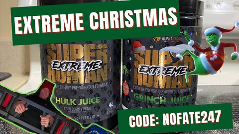 Alpha Lion Super Human Extreme Grinch Juice Pre Workout