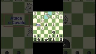 RESPONDENDO A ABERTURA ITALIANA E GANHANDO #Shorts #Xadrez #Chess