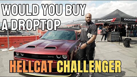 Would you buy a Drop Top Last Call Jailbreak Hellcat Challenger?