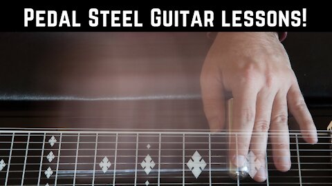 Swinging Doors break Ralph Mooney Pedal steel lesson