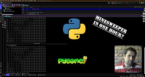 Minesweeper (Text Based) | Python | 1 Hour Projects | Programming Beginners