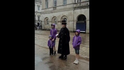 Rainy day horse Guards parade #horseguardsparade