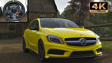 MERCEDES A45 AMG | Forza Horizon | Logitech G29 Gameplay "4K"