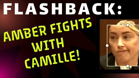 FLASHBACK: #amberheard FIGHTS with #camillevasquez | #johnnydepptrial #shorts