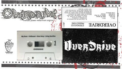 Overdrive 🖭 Self-Titled (Restored Audio). Full 1989 Cassette from Christian Power Metal Band