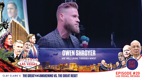 Owen Shroyer | Are Will Living Through WWIII? | ReAwaken America Tour Las Vegas | Request Tickets Via Text At 918-851-0102