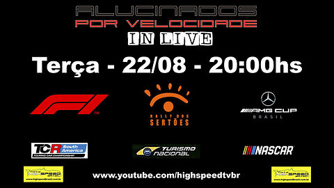 🏎️ ALUCINADOS POR VELOCIDADE IN LIVE