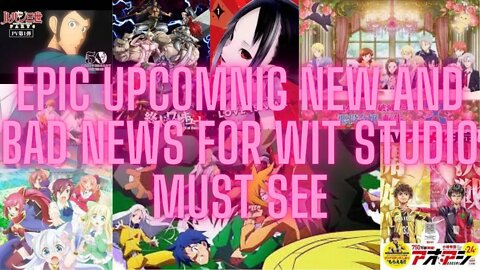 Kaguya-sama: Love is War Manga Goes on Hiatus and Lupin III new anime and Arson Threat on Wit Studio