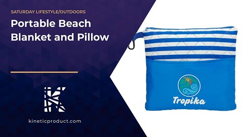 Beach Blanket with Hidden Storage Compartment ⛱