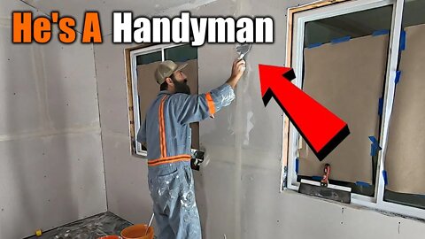 Floating Drywall Seams | THE HANDYMAN |