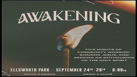 09-26- 2023 6:00 pm Awakening tent Movement day 3 Danville il.