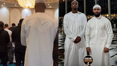 Michael 'Venom' Page Praying in Mosque during Ramadan