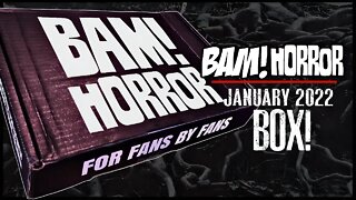 What's Inside The Bam! Horror Box for January 2022? @The Review Spot