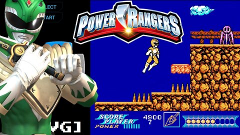 Mighty Morphin Power Rangers for NES! #powerrangers