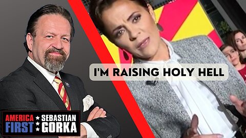 I'm raising Holy Hell. Kari Lake with Sebastian Gorka on AMERICA First