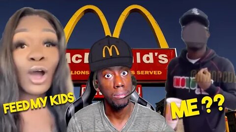 When the Entitled Bitter Baby Mama doubles down #mcdonalds