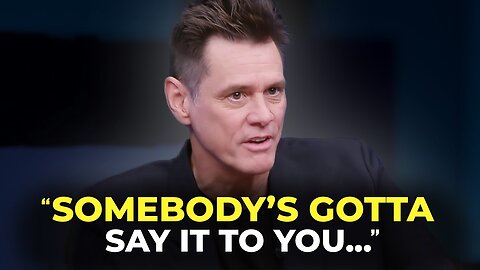 Jim Carrey's Speech NO ONE Wants To Hear — One Of The Most Eye-Opening Speeches