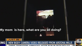 New body camera releases from Arizona Mills incident