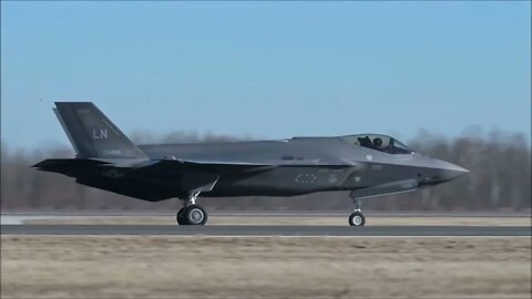 U.S. Air Force F-35's Support NATO's Collective Defense