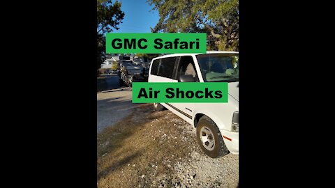 GMC Safari Air Shock Installation - Let's Figure This Out