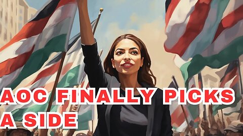 Alexandria Ocasio-Cortez Says What The LEFT Really THINKS About Israel - Even CNN Host CRUSHES HER!