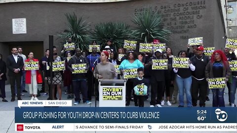 Underserved San Diego communities rally for youth centers to curb violence, drugs