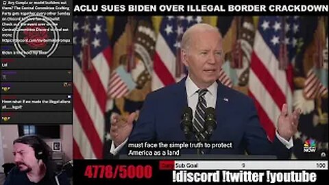 06.05.24 DRAMA: @hasanabi ATTACKED by TYT | ACLU SUES BIDEN OVER ILLEGAL BORDER CRACKDOWN