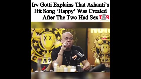 #irvgotti explains that #ashanti 's hit song #happy was created after two hard ....🙄 #shorts #viral