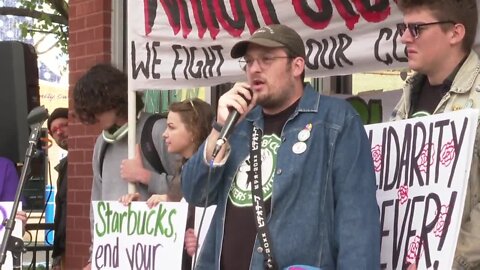 Buffalo Starbucks union picket line receives international support from British singer