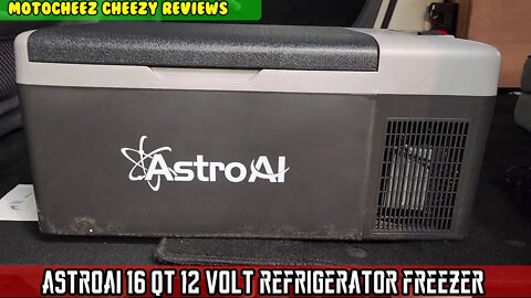 REVIEW AstroAI Portable Freezer refrigerator12 Volt16 Quart Fridge (-4℉~68℉) for Car RV Van camping