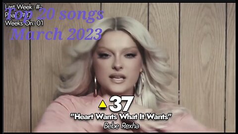 Top 20 Songs March 2023 | Top Billboard list