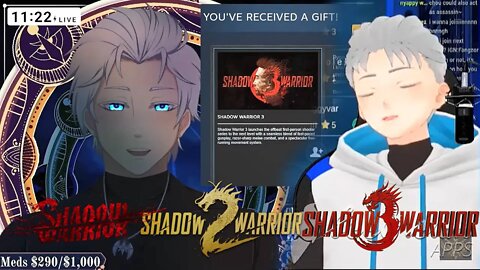 I gifted Ryozen Reed ALL 3 Shadow Warrior games! (His Reaction Compilation)