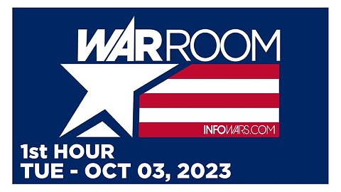 WAR ROOM [1 of 3] Tuesday 10/3/23 • KEVIN McCARTHY OUSTED AS SPEAKER OF THE HOUSE, News & Analysis