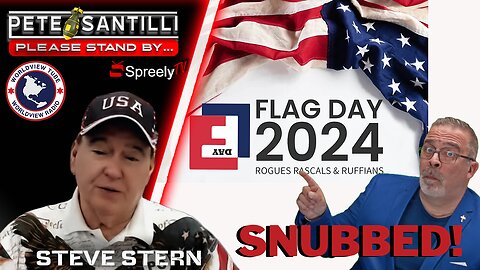 “FLAG DAY EVENT PLANNERS” Snub U.S. Marine Pete Santilli Once Again On Flag Day