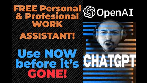 TAKE ADVANTAGE OF THIS ASAP. EVERYBODY! | ChatGPT | OpenAi LIFE HACKS.