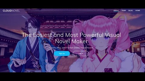 CloudNovel - Visual Novel Software Review