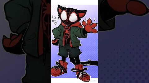 Spider-Cat Es Meows Morales #spiderverse