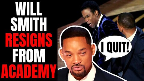 Will Smith RESIGNS From The Academy After Chris Rock Oscars Slap | EMBARRASSING For Woke Hollywood!