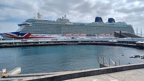 LIVE: Britannia departure in Ponta Delgada Azores Portugal - 03.04.2023