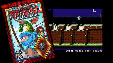 Good Kniight C64 - New release - PAL 50fps