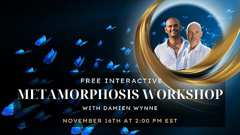 UNIFYD TV | METAMORPHOSIS | FREE Interactive Workshop with Damien Wynne