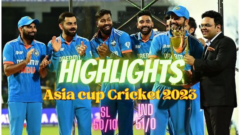 Super 11 - Asia Cup Final 2023 - Highlightss