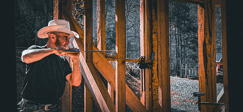 FRAMING FOR SIDING & ADDING WINDOWS TO THE TIMBER FRAME WORKSHOP