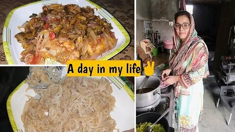 A day in my life 😁 || karele gosht || Sawaiyan || Qurat Zohaib